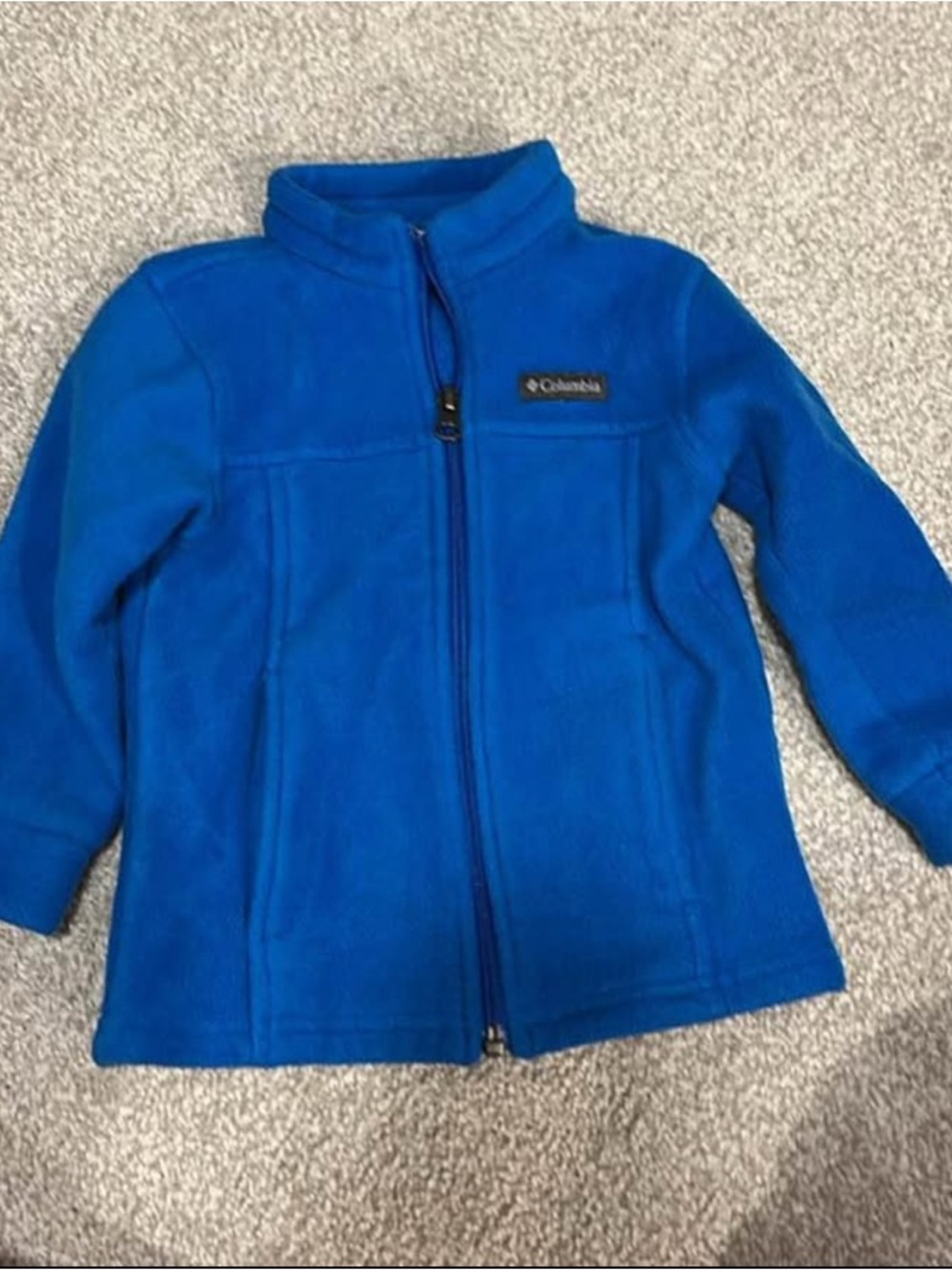 Columbia 18-24m Blue Full-Zip Fleece Jacket